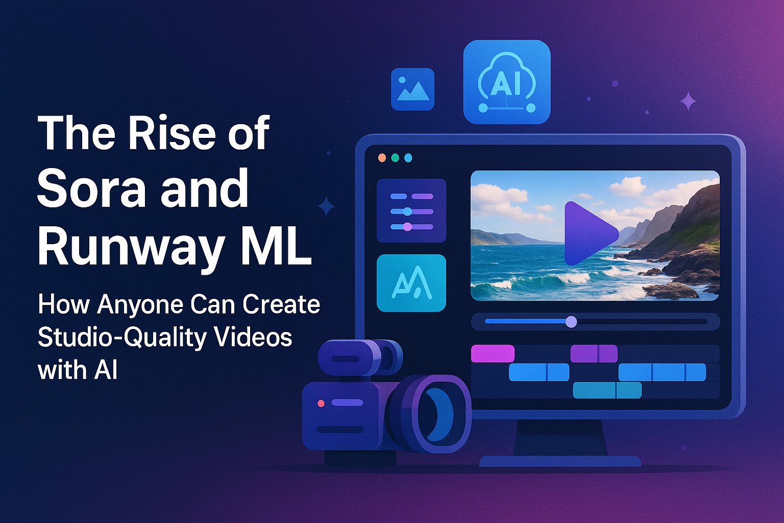 The Rise of Sora and Runway ML: Revolutionizing AI Video Creation for Professionals and Beginners Alike
